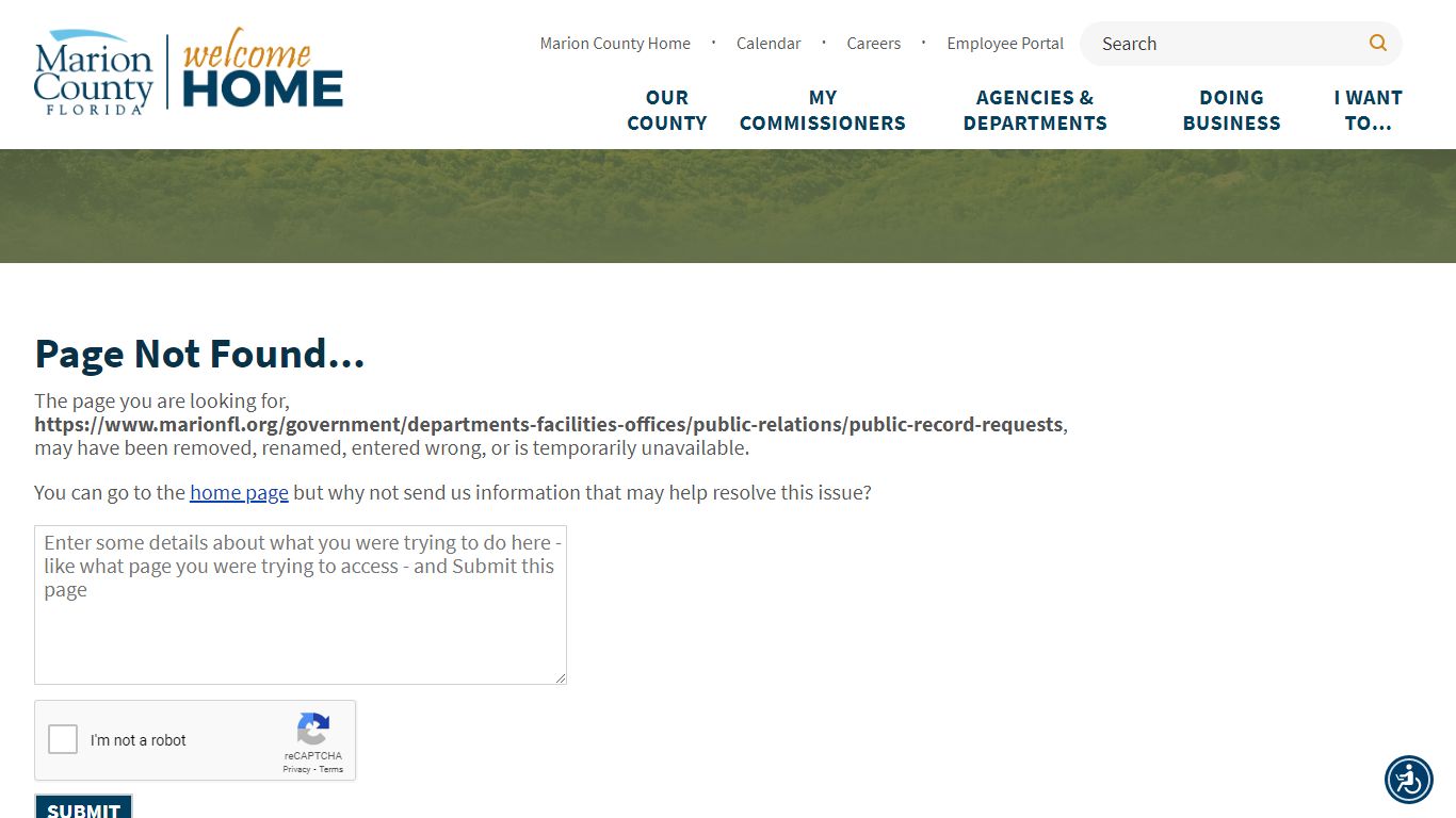 Public record requests | Marion County, FL